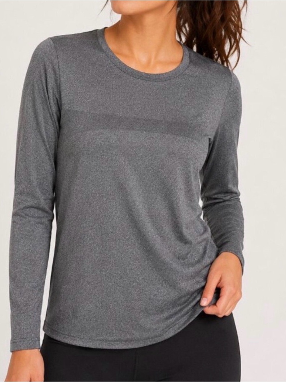 Zyia Grey Long Sleeve Top